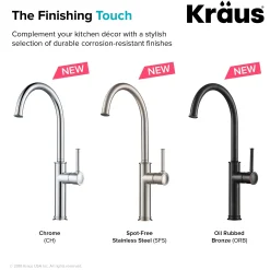 KRAUS Sellette Kitchen Bar Faucet in Chrome