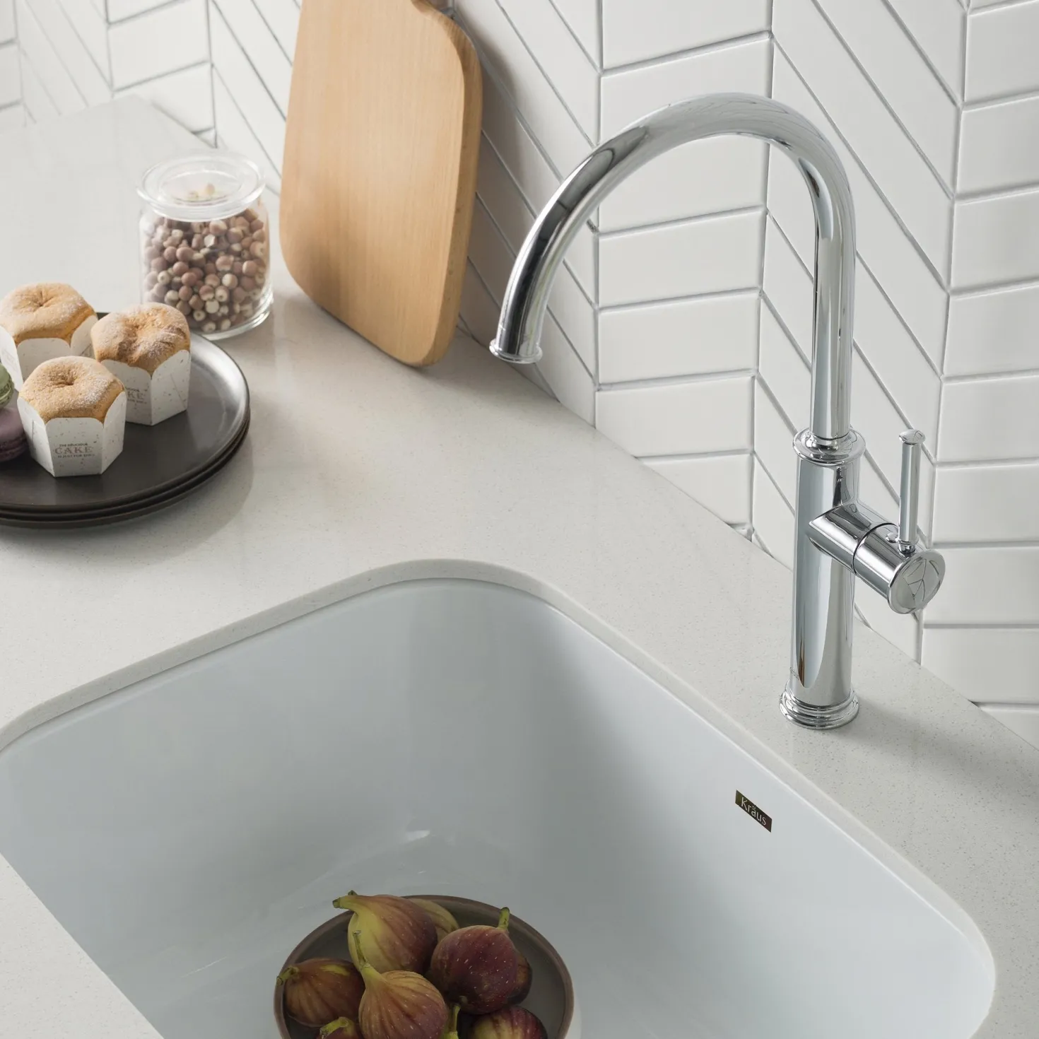 KRAUS Sellette Kitchen Bar Faucet in Chrome