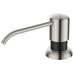 KRAUS Soap Dispenser in Spot Free Stainless Steel and Matte Black