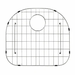 KRAUS Stainless Steel Bottom Grid with Protective Anti-Scratch Bumpers for KBU10 Kitchen Sink