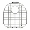 KRAUS Stainless Steel Bottom Grid with Protective Anti-Scratch Bumpers for KBU23 Kitchen Sink Left Bowl