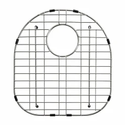 KRAUS Stainless Steel Bottom Grid with Protective Anti-Scratch Bumpers for KBU23 Kitchen Sink Left Bowl
