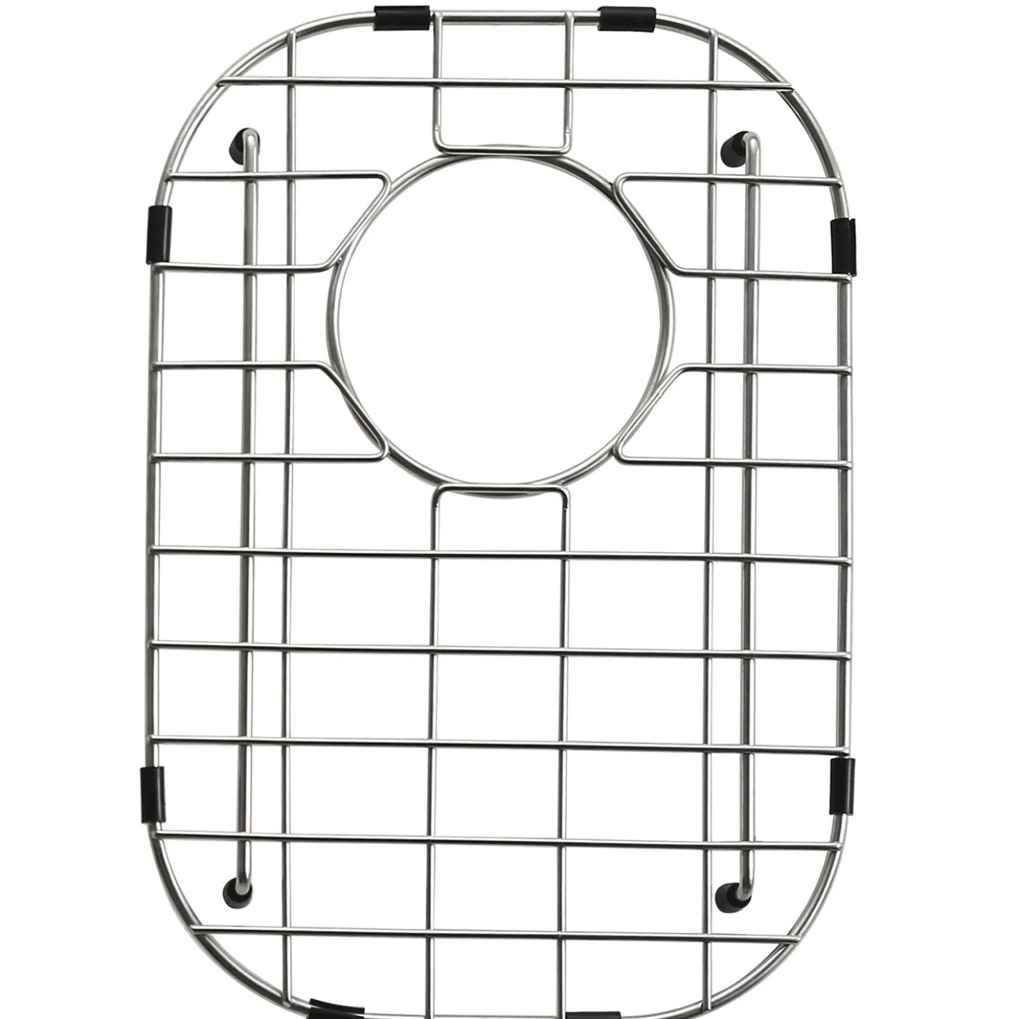 KRAUS Stainless Steel Bottom Grid with Protective Anti-Scratch Bumpers for KBU23 Kitchen Sink Right Bowl