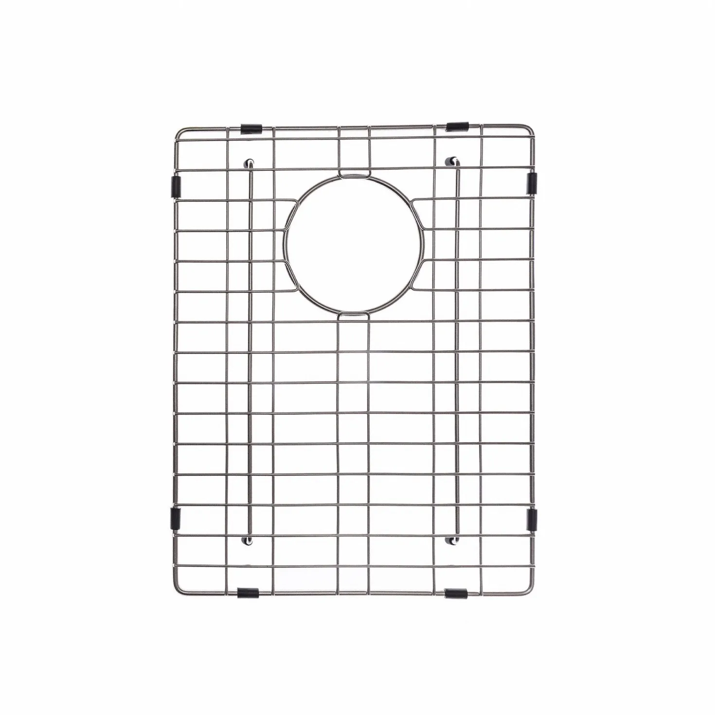 KRAUS Stainless Steel Bottom Grid with Protective Anti-Scratch Bumpers for KHF203-33 Kitchen Sink Right Bowl