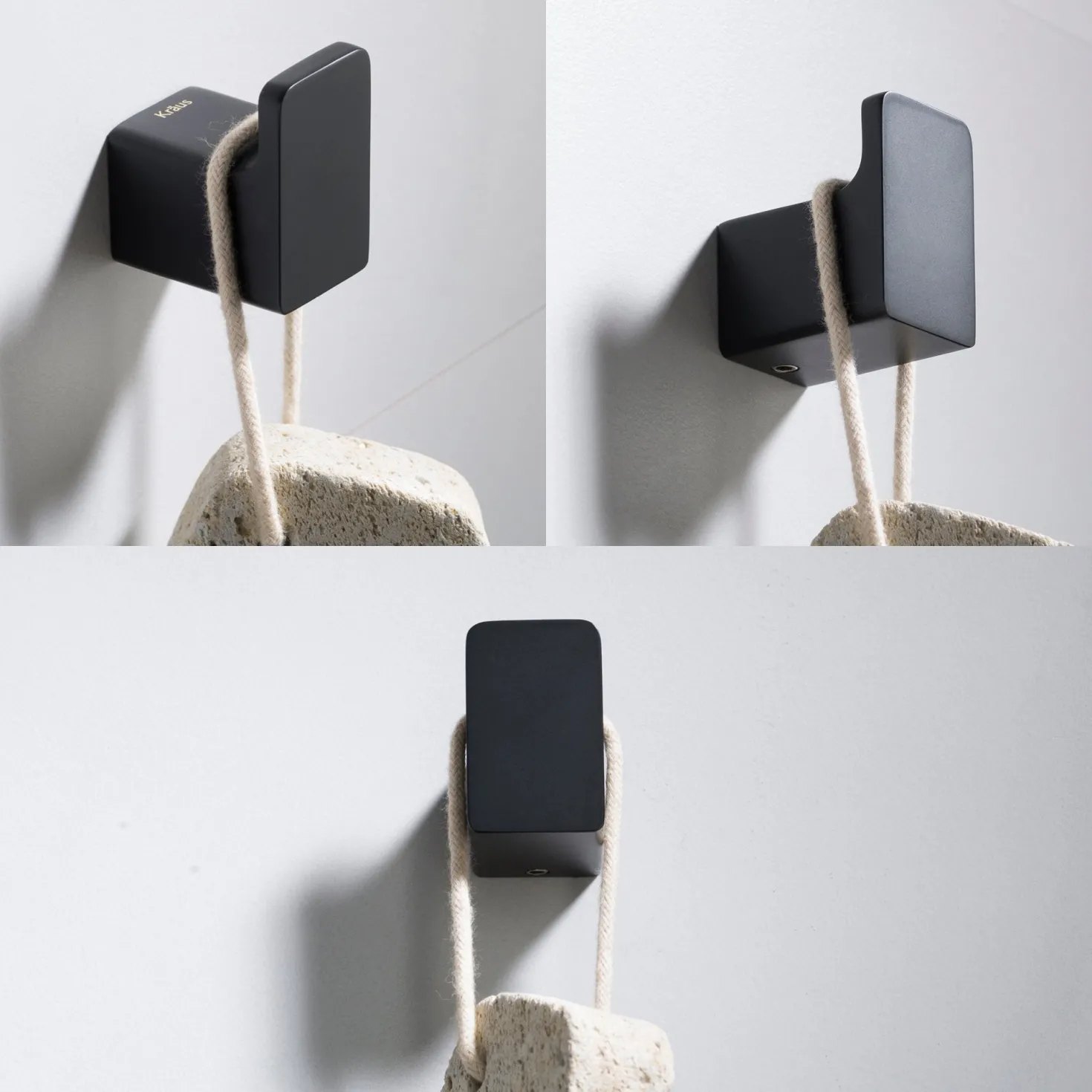 KRAUS Stelios Bathroom Robe and Towel Hook