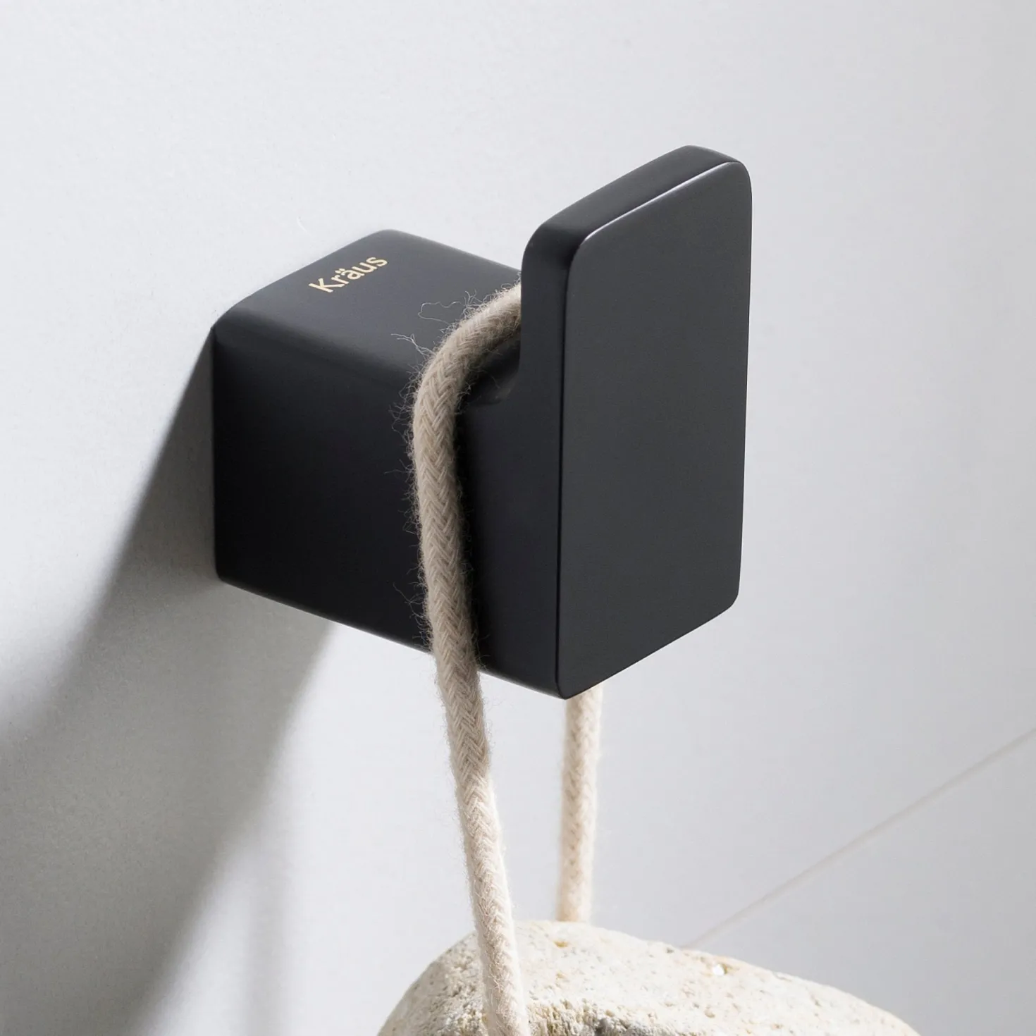 KRAUS Stelios Bathroom Robe and Towel Hook