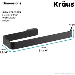 KRAUS Stelios Bathroom Towel Ring