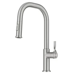 KRAUS Torak Single Handle Pull Down Kitchen Faucet in Spot-Free Stainless