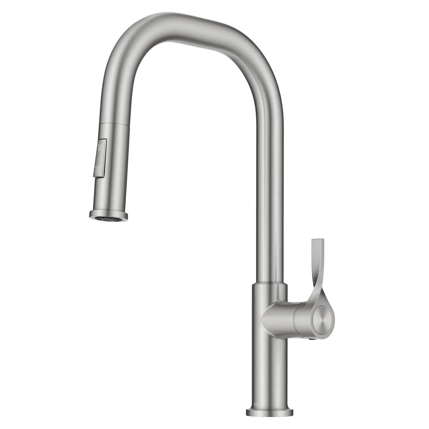 KRAUS Torak Single Handle Pull Down Kitchen Faucet in Spot-Free Stainless
