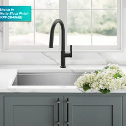 KRAUS Torak Single Handle Pull Down Kitchen Faucet in Spot-Free Stainless