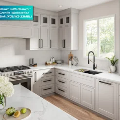 KRAUS Torak Single Handle Pull Down Kitchen Faucet in Spot-Free Stainless