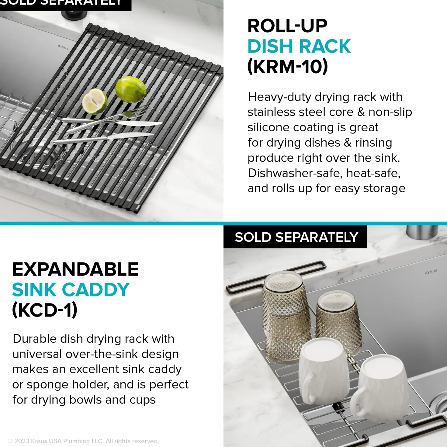 KRAUS 15” Undermount Single Bowl Stainless Steel Kitchen Bar Sink