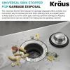KRAUS Universal Kitchen Sink Stopper for Garbage Disposals