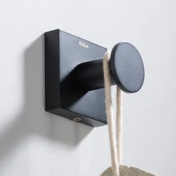 KRAUS Ventus Bathroom Robe and Towel Hook