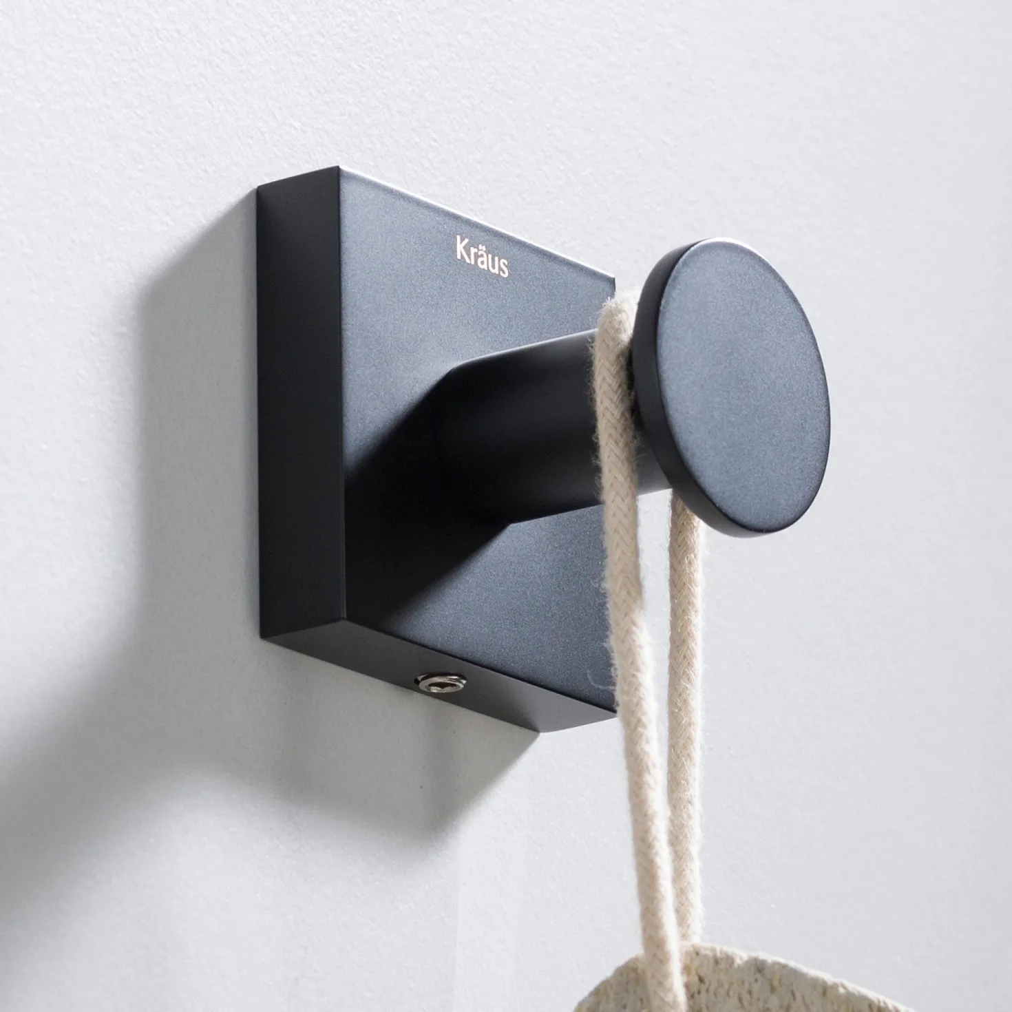 KRAUS Ventus Bathroom Robe and Towel Hook