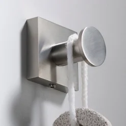 KRAUS Ventus Bathroom Robe and Towel Hook