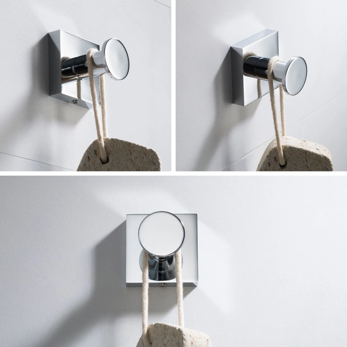 KRAUS Ventus Bathroom Robe and Towel Hook