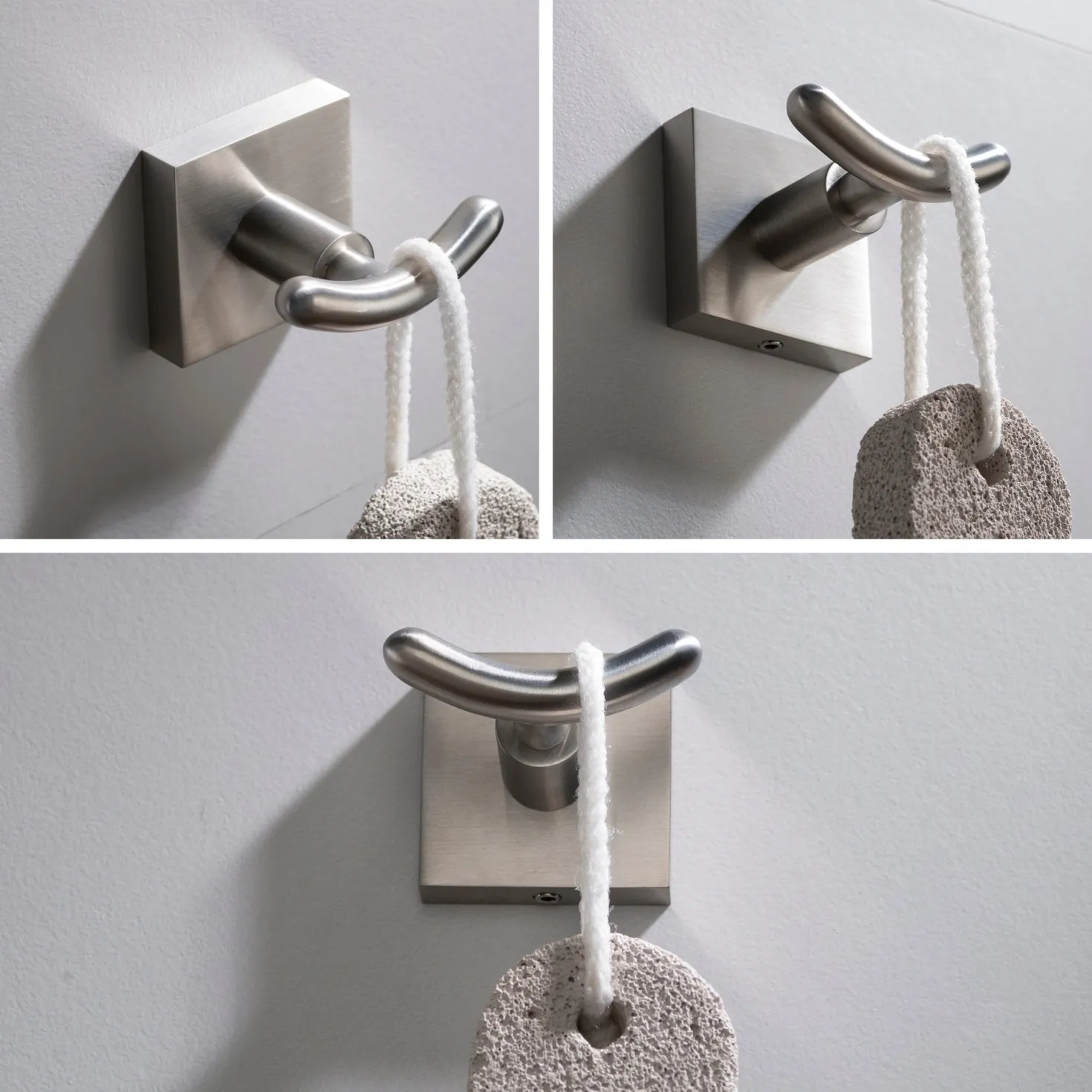 KRAUS Ventus Bathroom Robe and Towel Double Hook