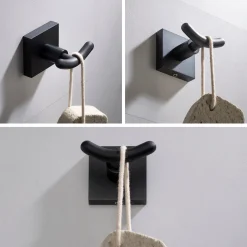 KRAUS Ventus Bathroom Robe and Towel Double Hook