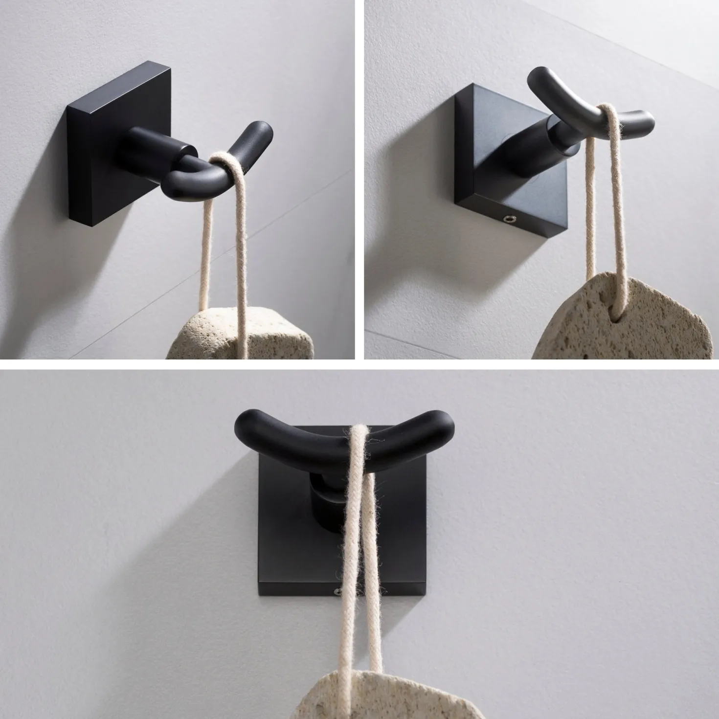 KRAUS Ventus Bathroom Robe and Towel Double Hook