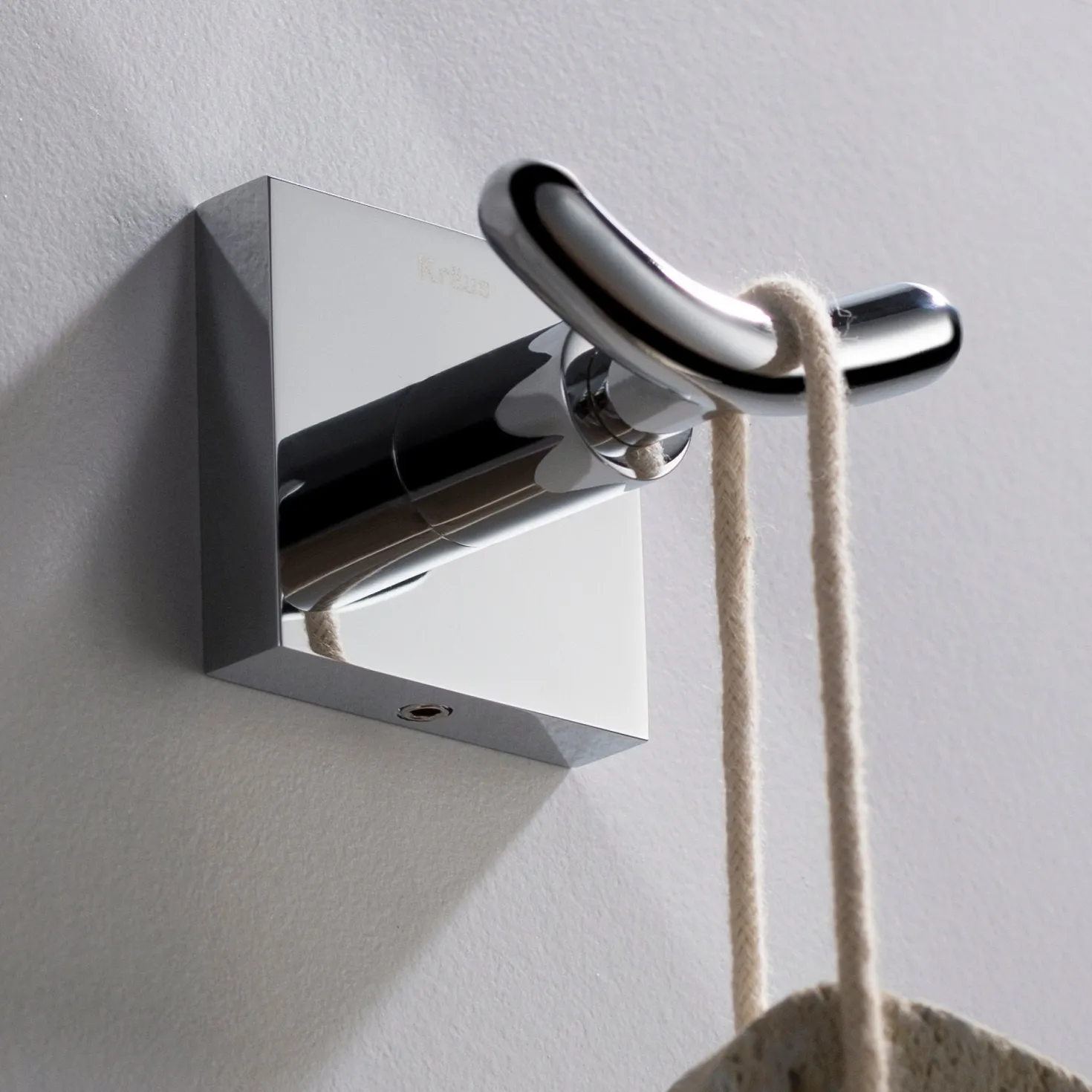 KRAUS Ventus Bathroom Robe and Towel Double Hook