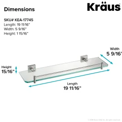 KRAUS Ventus Bathroom Shelf