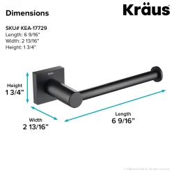 KRAUS Ventus Bathroom Toilet Paper Holder
