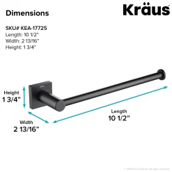 KRAUS Ventus Bathroom Towel Bar