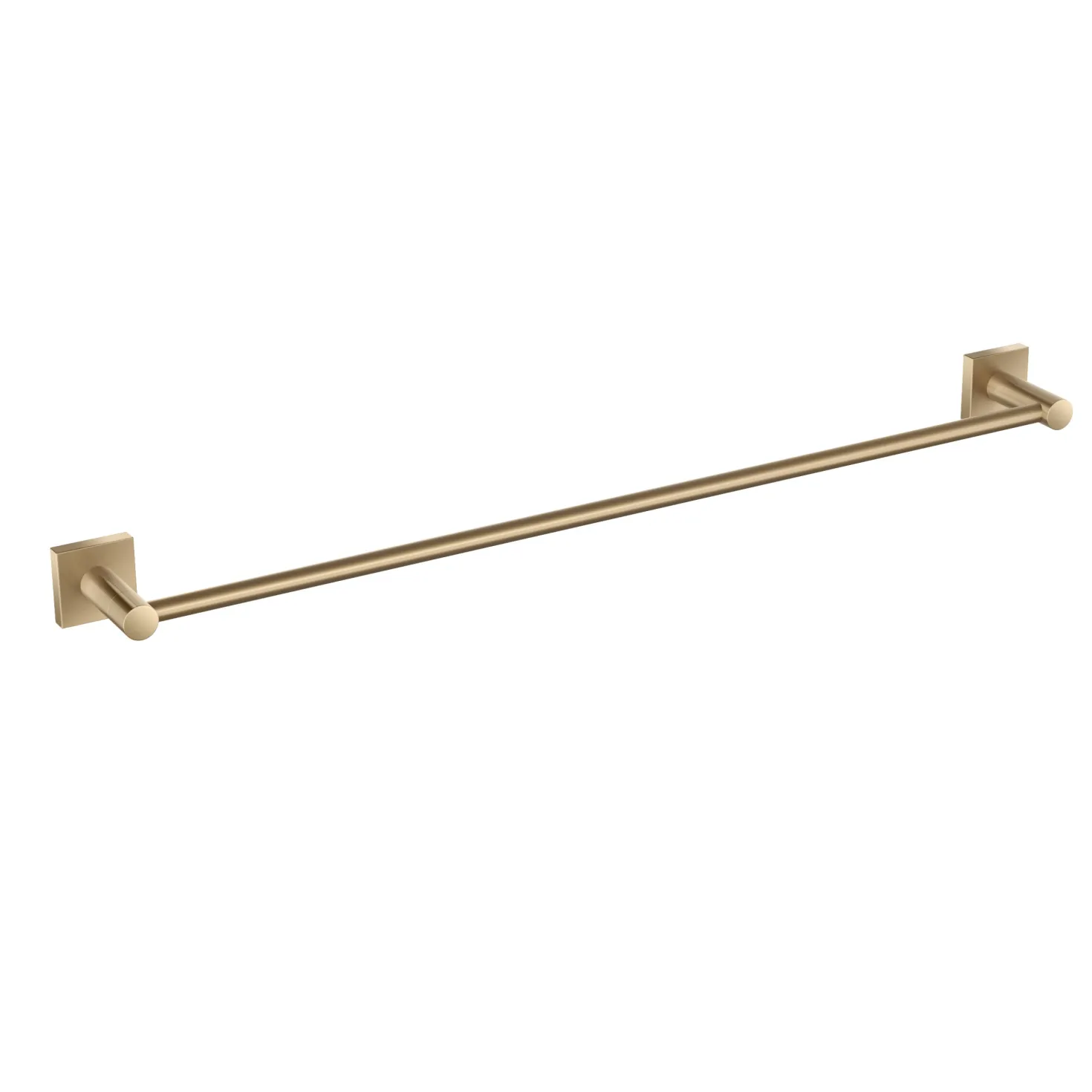 KRAUS Ventus 24-inch Bathroom Towel Bar in Brushed Gold Finish