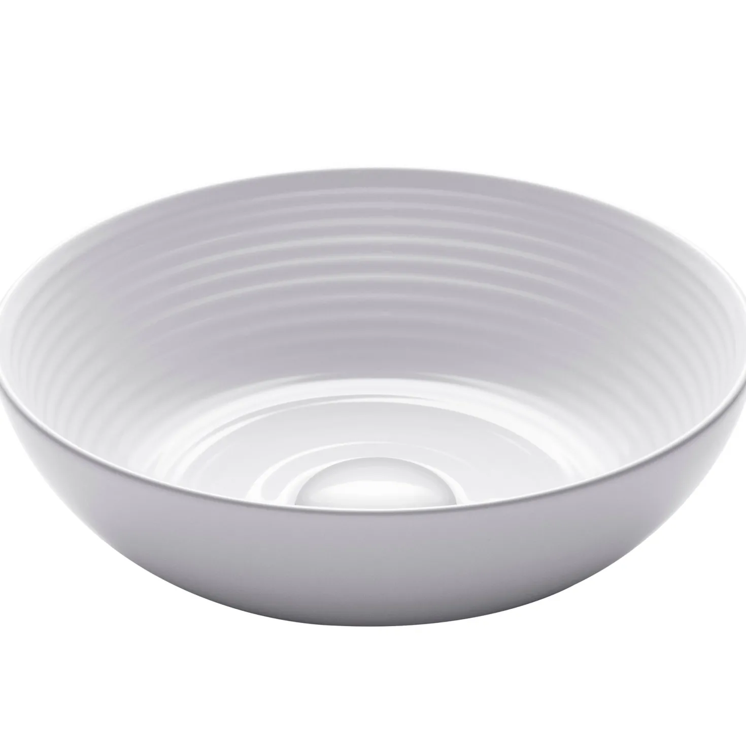 KRAUS Viva 13 Inch Round White Porcelain Ceramic Vessel Bathroom Sink