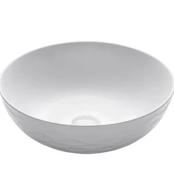 KRAUS Viva Round Porcelain Ceramic Vessel Bathroom Sink