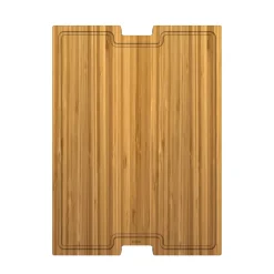 KRAUS Workstation Kitchen Sink Solid Bamboo Cutting Board/Serving Board