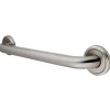 Laurel 30" Brass ADA Grab Bar in Brushed Nickel
