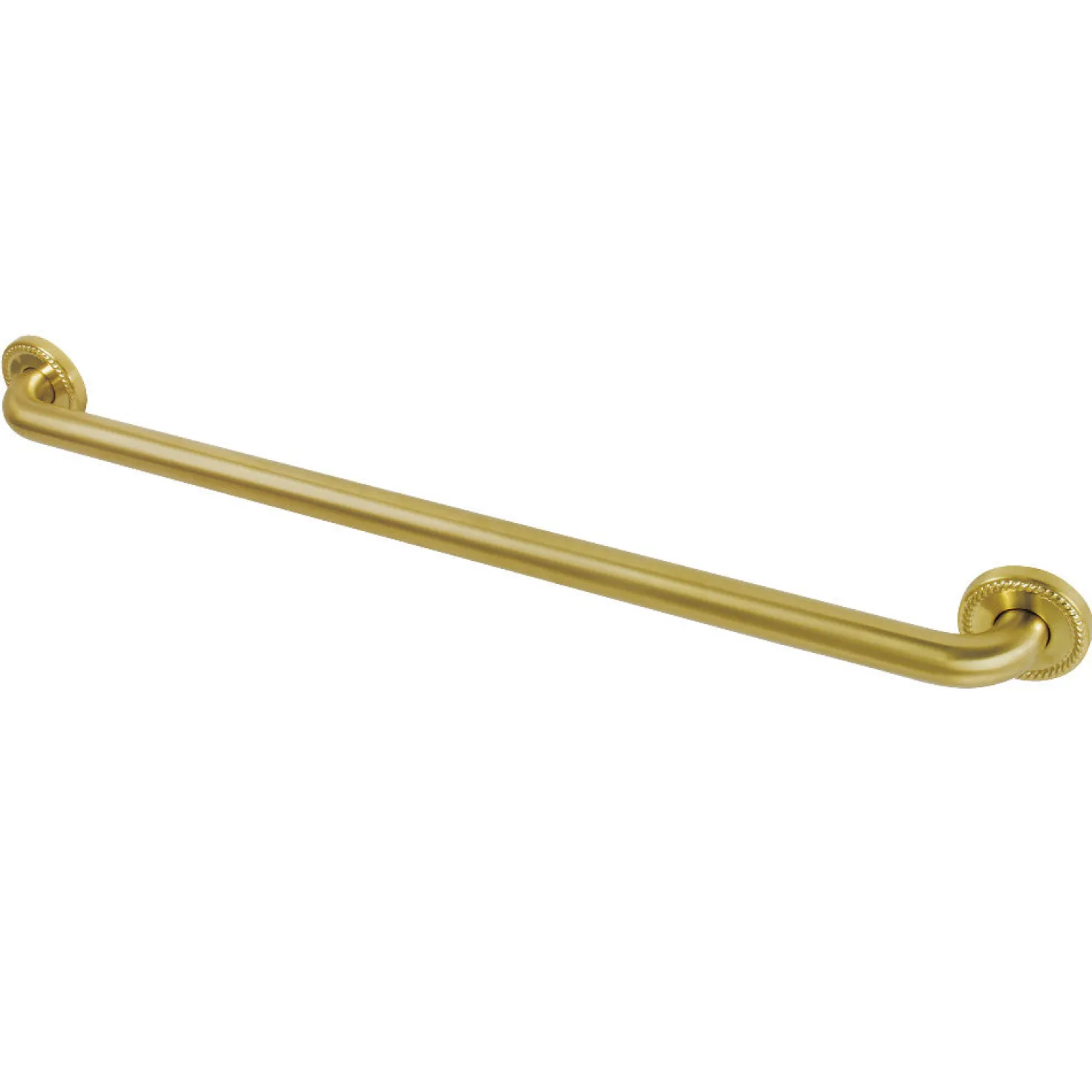 Laurel 30" Brass ADA Grab Bar in Brushed Brass