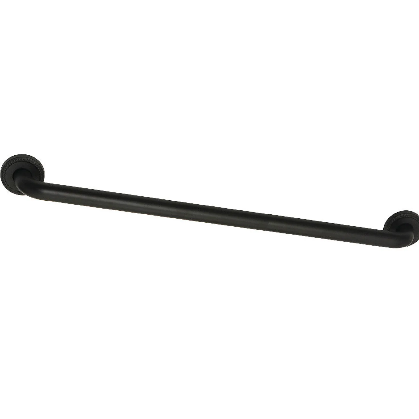 Laurel 30" Brass ADA Grab Bar in Matte Black