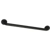 Laurel 24" Brass Decorative Grab Bar in Matte Black