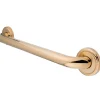 Laurel 16" Brass Decorative Grab Bar in Polished Brass