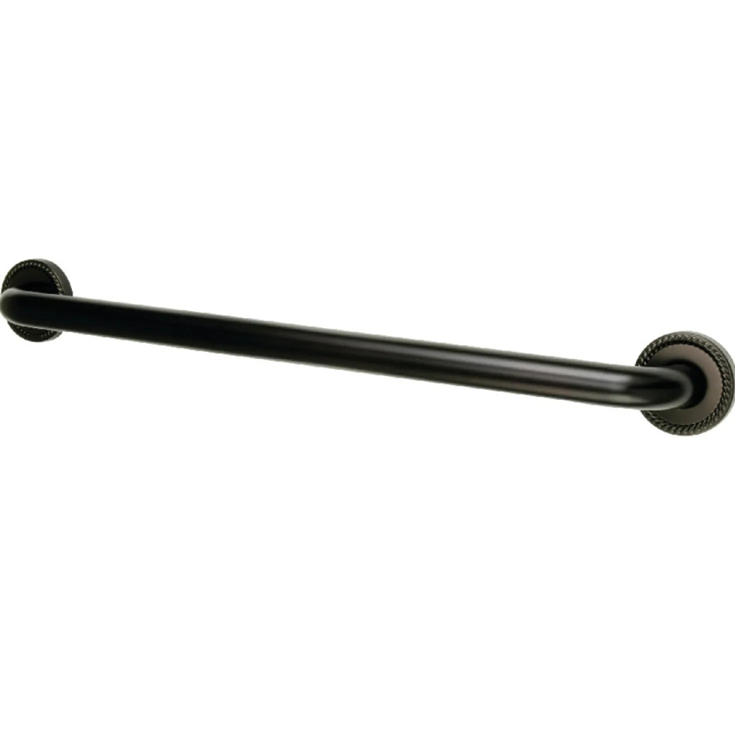Laurel 24" Brass Decorative Grab Bar in Oil Rubbed Bronze