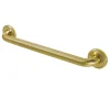 Laurel 18" Brass Decorative Grab Bar in Brushed Brass