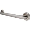 Laurel 18" Brass Decorative Grab Bar in Brushed Nickel