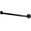 Laurel 16" Brass Decorative Grab Bar in Oil Rubbed Bronze