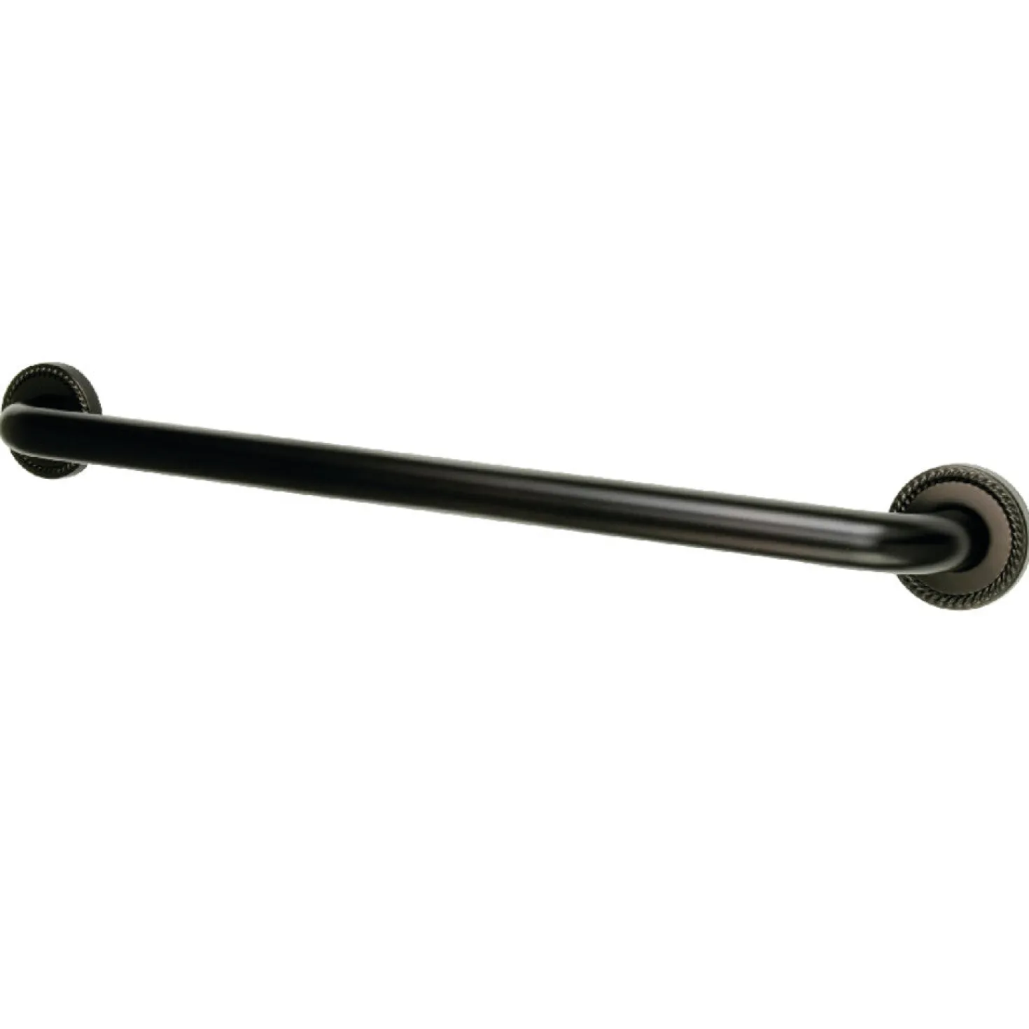 Laurel 16" Brass Decorative Grab Bar in Oil Rubbed Bronze