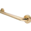 Laurel 36" Brass Decorative Grab Bar in Polished Brass