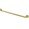 Laurel 36" Brass Decorative Grab Bar in Brushed Brass