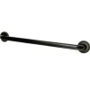Laurel 36" Brass Decorative Grab Bar in Oil Rubbed Bronze