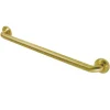 Manhattan 24" Brass Decorative Grab Bar in Brushed Brass