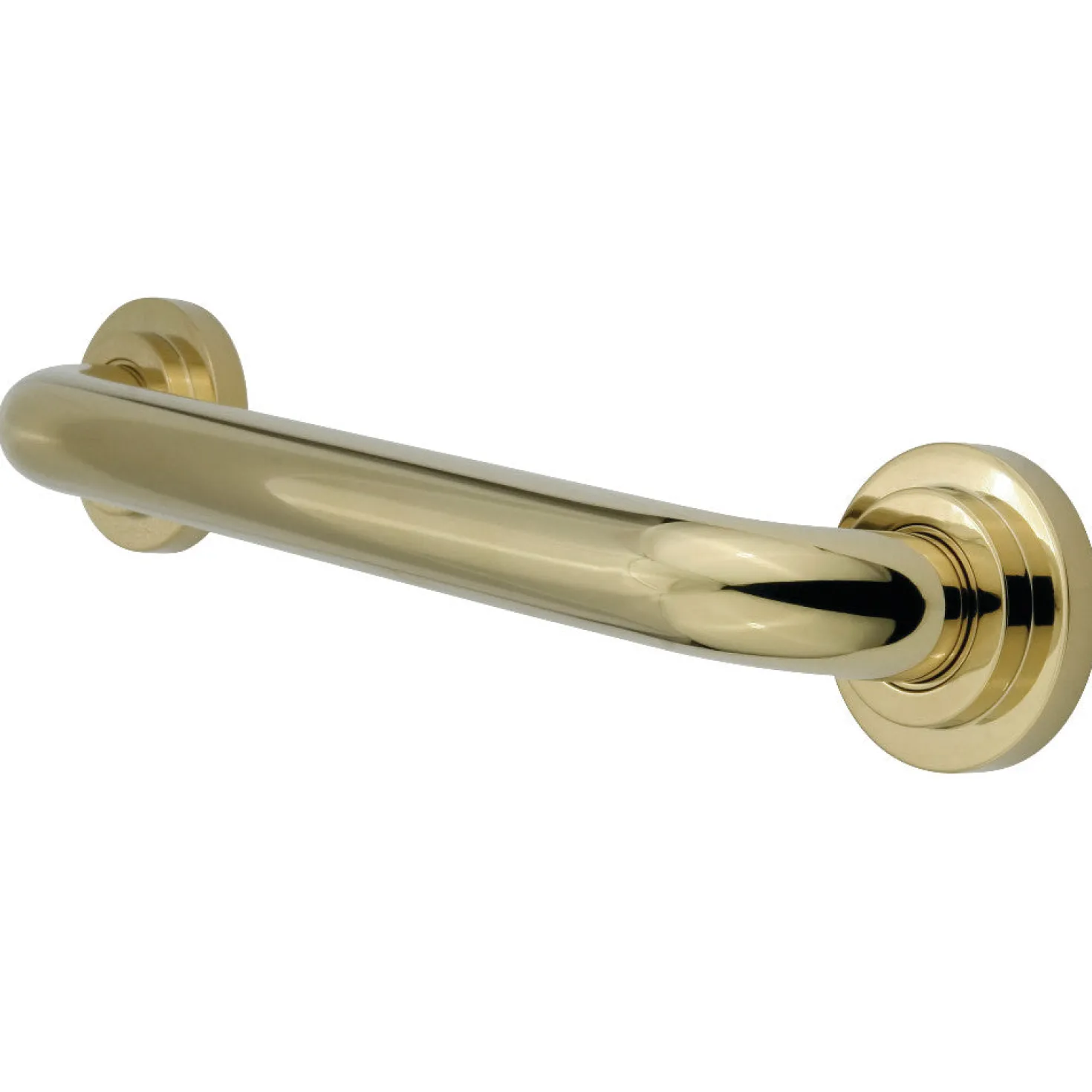 Manhattan 24" Brass Decorative Grab Bar in Polished Brass