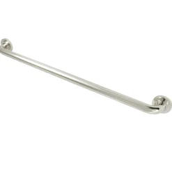 Manhattan 30" Brass Decorative Grab Bar in Polished Nickel