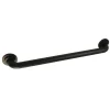Manhattan 32" Brass Decorative Grab Bar in Matte Black