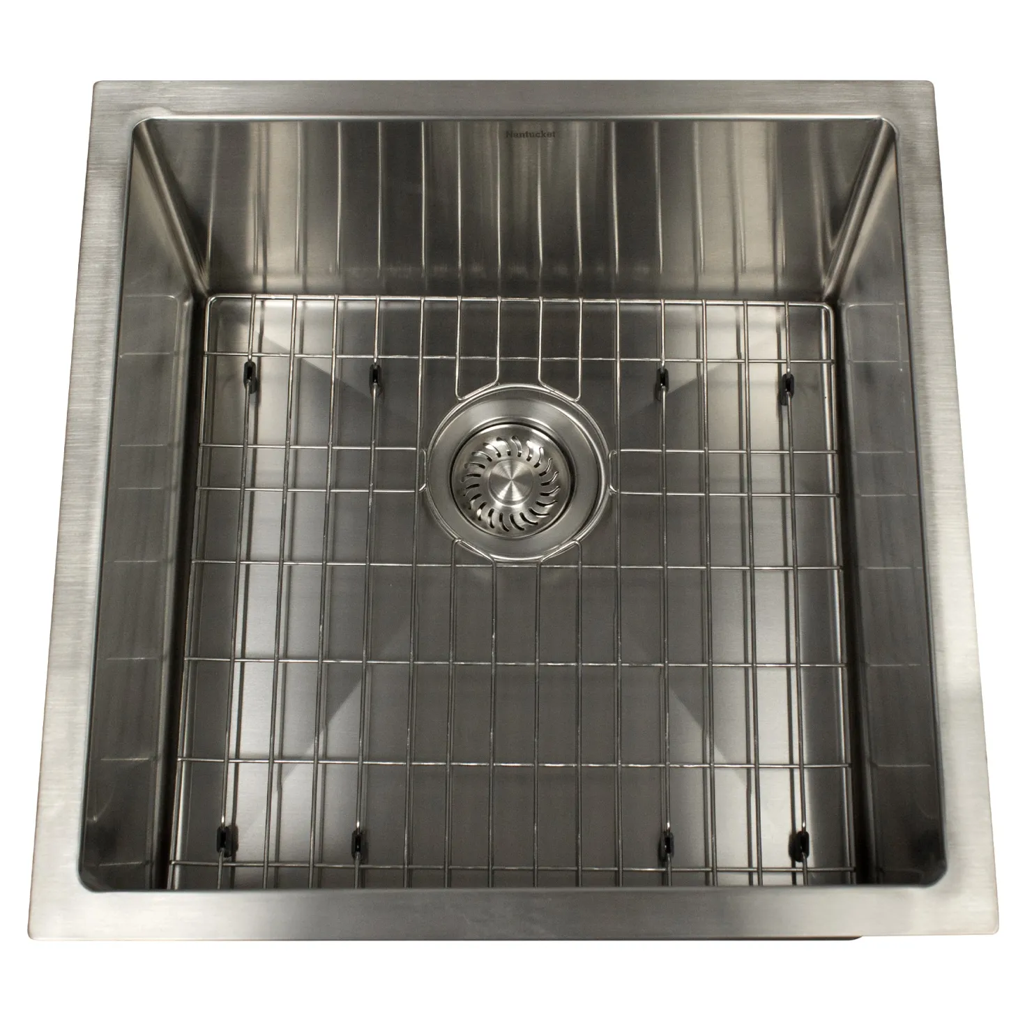 19" Marine-Grade Stainless Outdoor Undermount Prep Sink